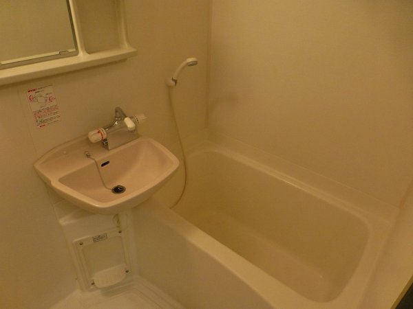 バス・シャワールーム　洗面台付きバス