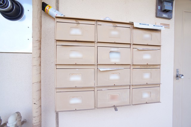 その他共有部分　お部屋に直接投函されない集合ポストあります！