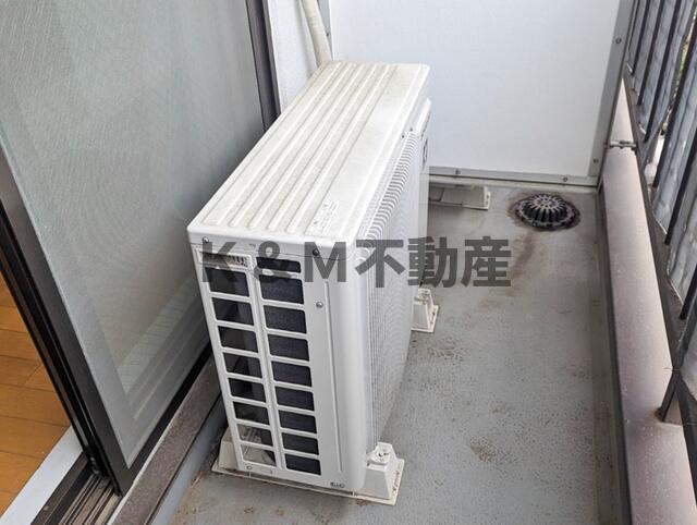 バルコニー　広々としたバルコニーです