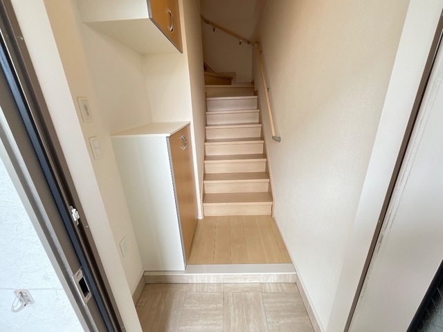 玄関　毎日通る玄関はこちらです