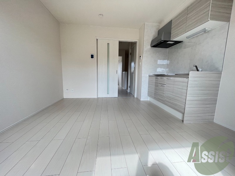 居室・リビング　８．７帖のリビングです。広々としていますね。