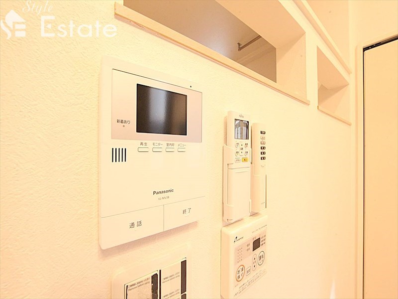 セキュリティ　モニター付きインターホン