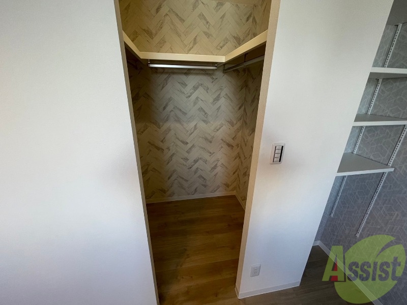 収納　収納もバッチリあるのでお部屋が片付きますよ！