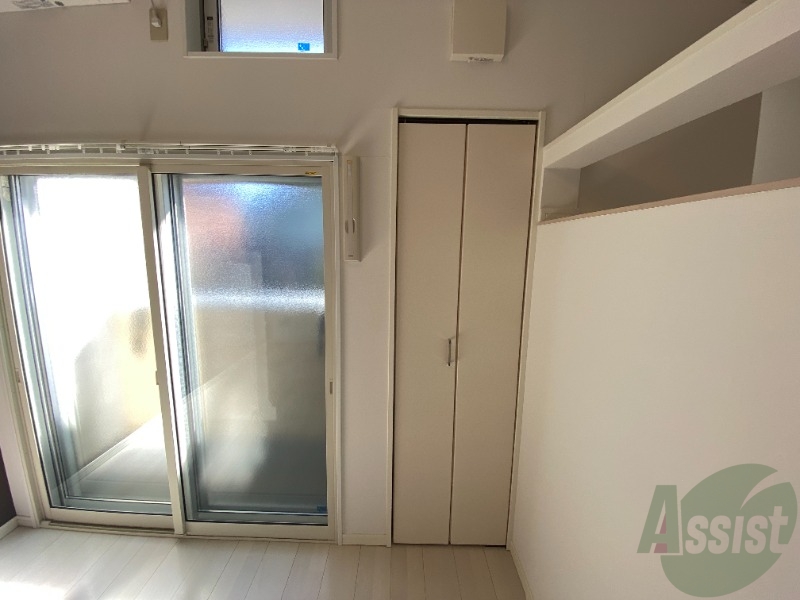 収納　クローゼットがありました。お洋服や荷物はここへ