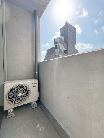 バルコニー　広々としたバルコニーです