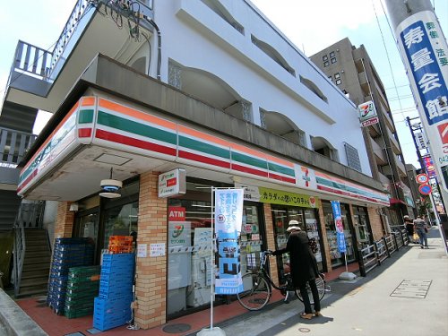 コンビニ　セブンイレブン三鷹台店（コンビニ）まで343m