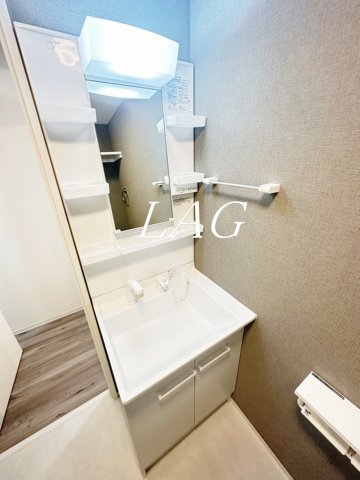 洗面設備　洗面台です。