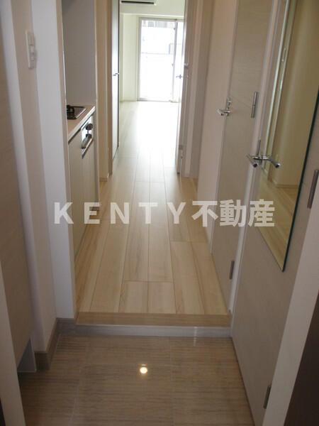 玄関　明るい玄関です