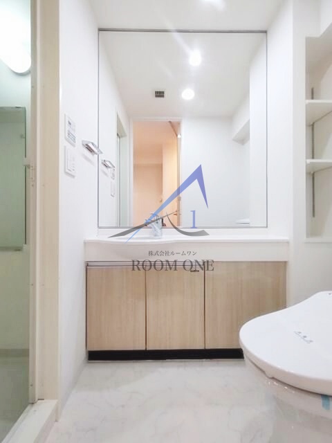 洗面設備　洗面台です。