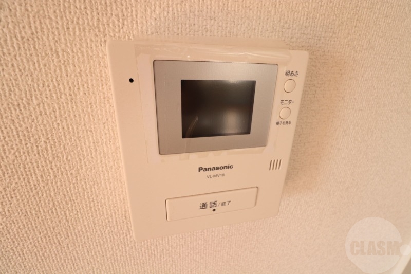 セキュリティ　モニター付きインターホンで安心