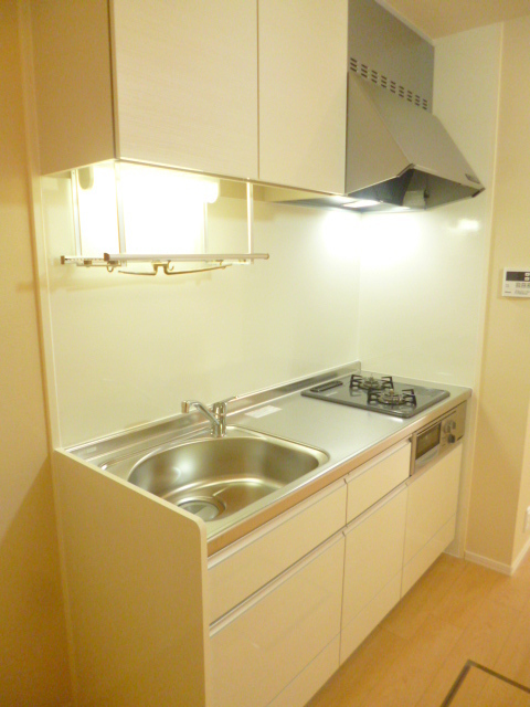 キッチン　★ガス２口グリル付き★