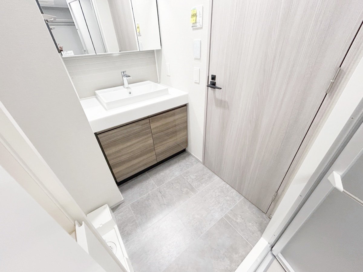 洗面設備　※別部屋の参考写真です。