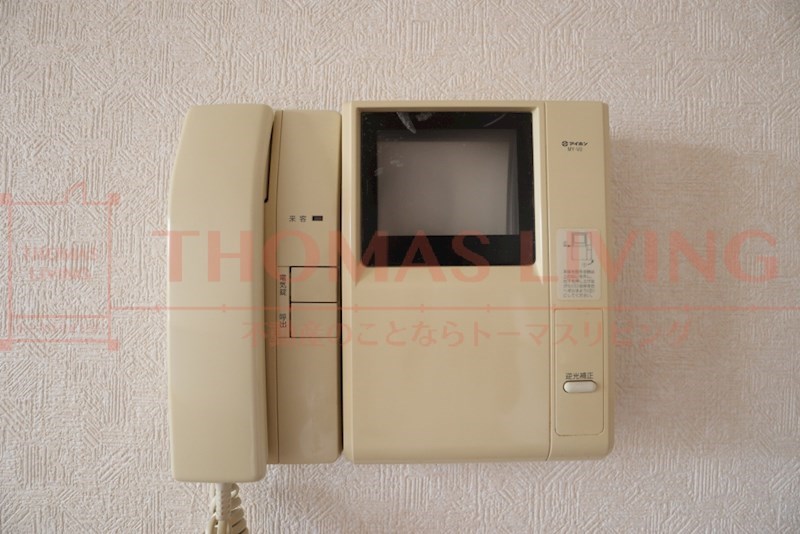 セキュリティ　モニター付きインターホン　※別号室参考写真