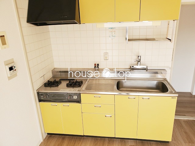 キッチン　2口ガスコンロ付きキッチン