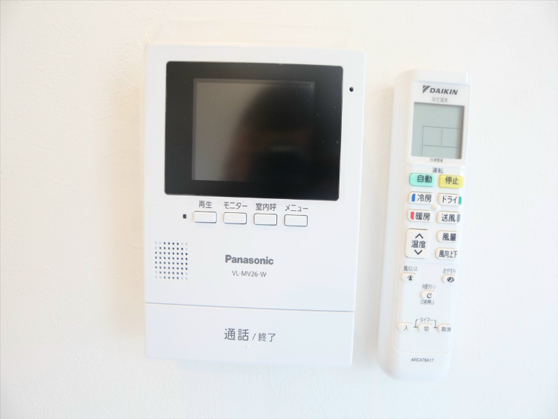 セキュリティ　ＴＶモニター付インターホン