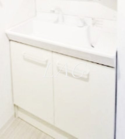 洗面設備　独立洗面台です。