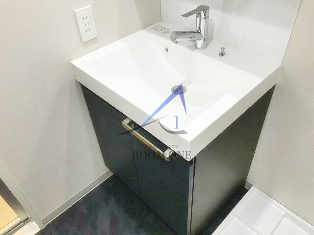 洗面設備　洗面台です。