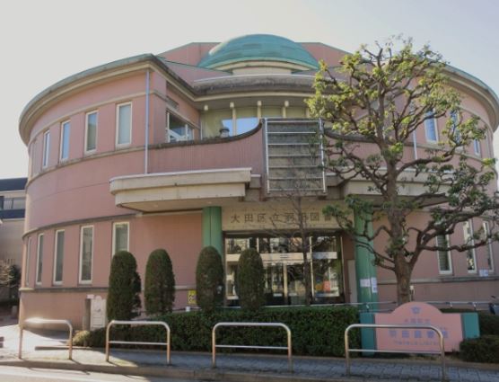 図書館　羽田図書館（図書館）まで665m