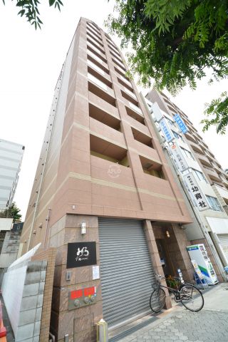 建物外観　レインボーコート谷町五　おしゃれな外観