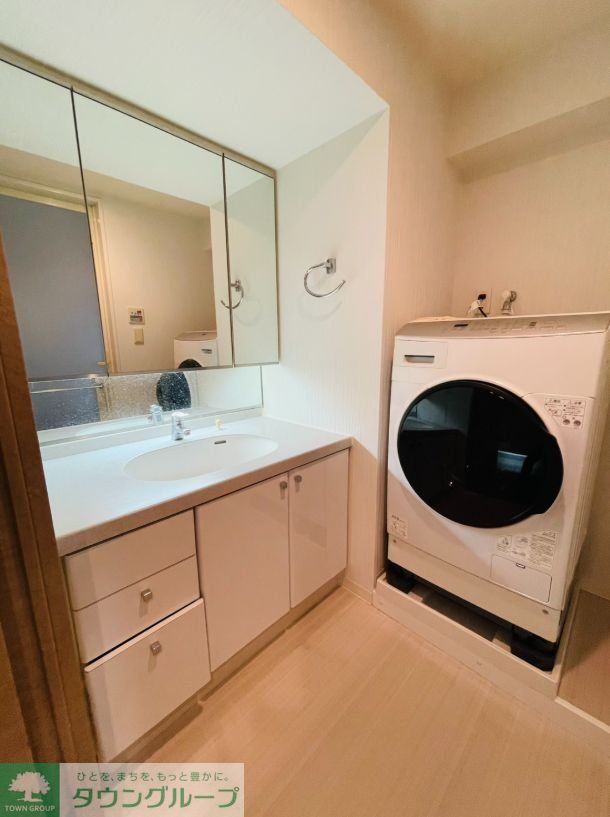 洗面設備　★家具家電付き住戸★