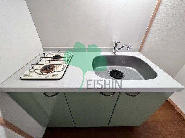 キッチン　シンプルな清潔感のあるキッチンです！