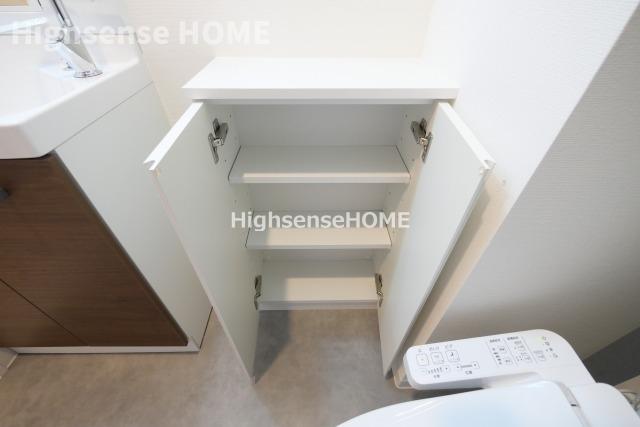 収納　たっぷりとした収納スペースです