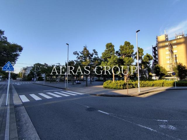 公園　向河原駅前広場公園（公園）まで593m