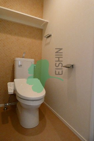 トイレ　清潔感のあるトイレです。