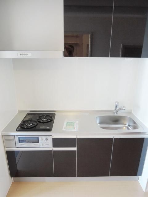 キッチン　★グリル付き２口システムキッチン★