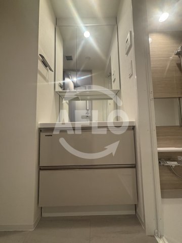 洗面設備　シーズンフラッツ中崎　洗面所