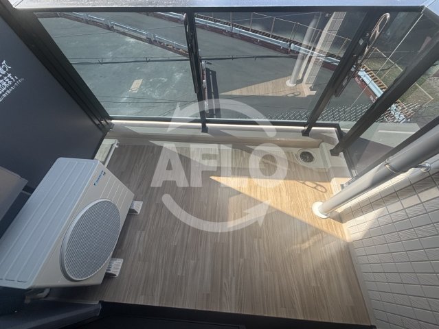 バルコニー　シーズンフラッツ中崎　バルコニー