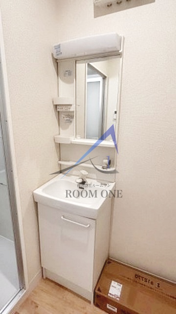 洗面設備　洗面台です。