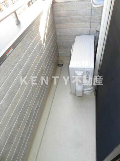 バルコニー　広々としたバルコニーです