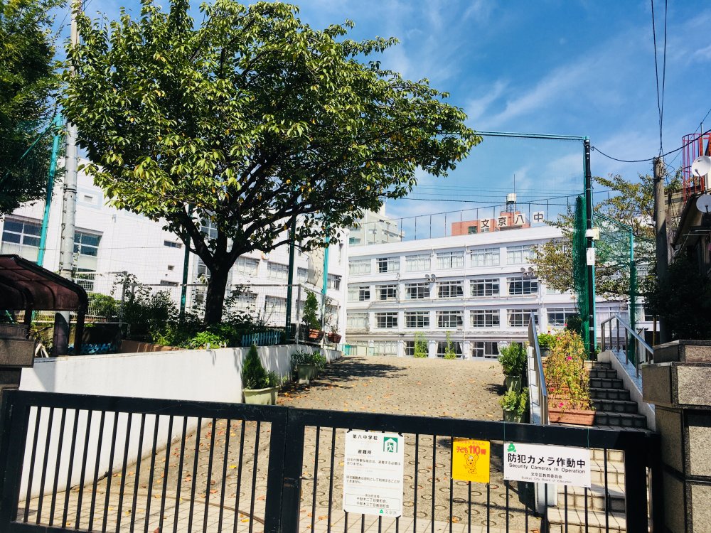 中学校　文京区立第八中学校（中学校）まで242m