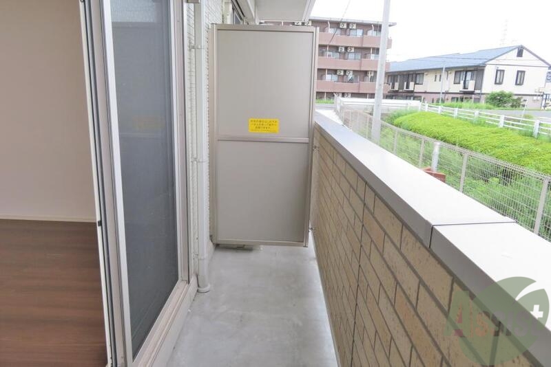 バルコニー　１階ですが、ベランダがあります。