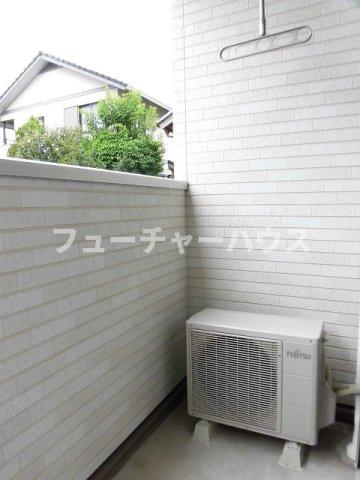 バルコニー　バルコニーがあります