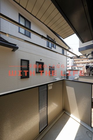 バルコニー　落ち着いた時間を過ごせるバルコニーです