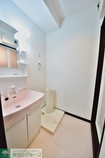 洗面設備　使いやすいシャンプードレッサー完備