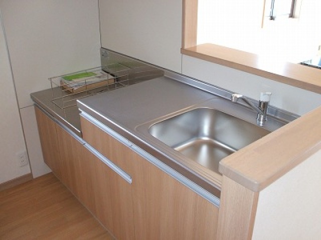 キッチン　ガスコンロ設置可です。