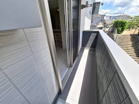 バルコニー　※別部屋の写真です