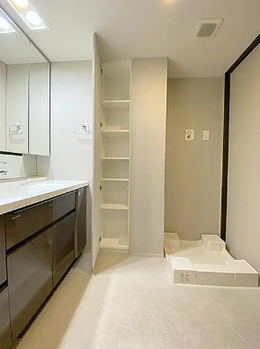 洗面設備　別タイプ部屋　参考写真です