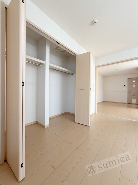 収納　室内をスッキリと見せることができる。充実収納です♪♪