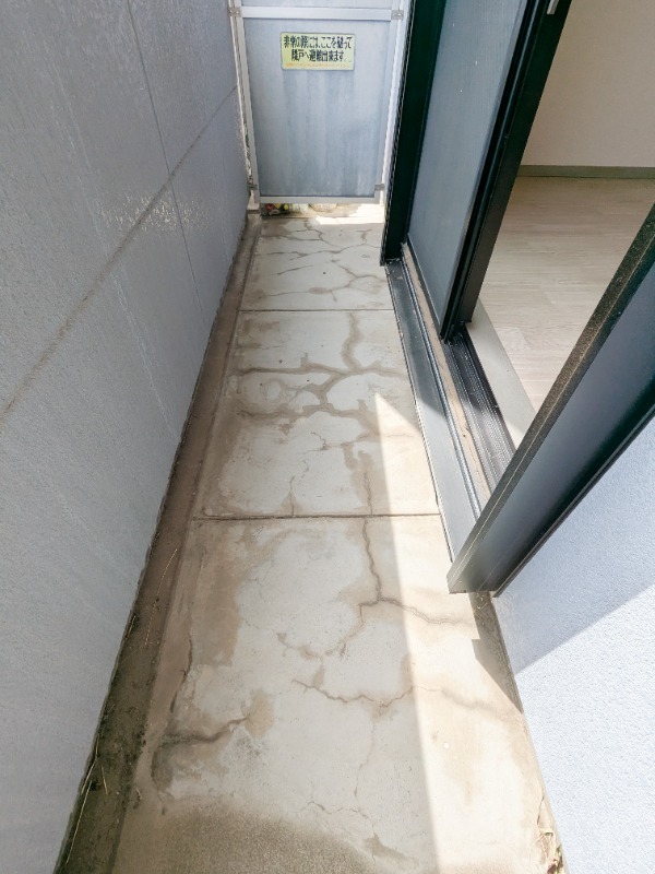 バルコニー　図面と現状に相違がある場合には現状を優先