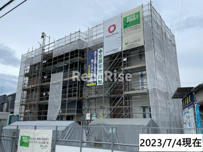 バス・シャワールーム　建設中