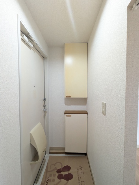 玄関　シューズボックスがある玄関