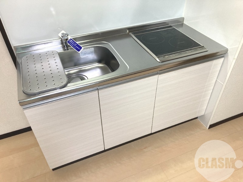 キッチン　２口ＩＨシステムキッチン♪