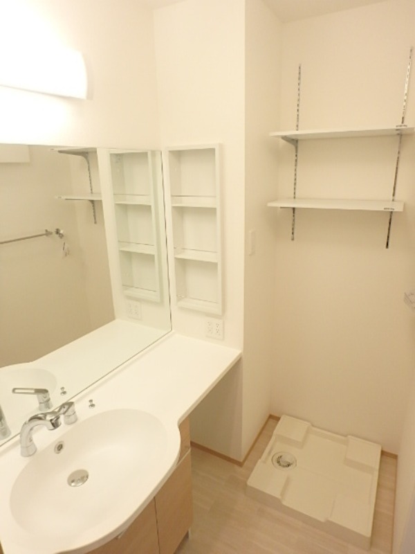 洗面設備　図面と現状に相違がある場合には現状を優先