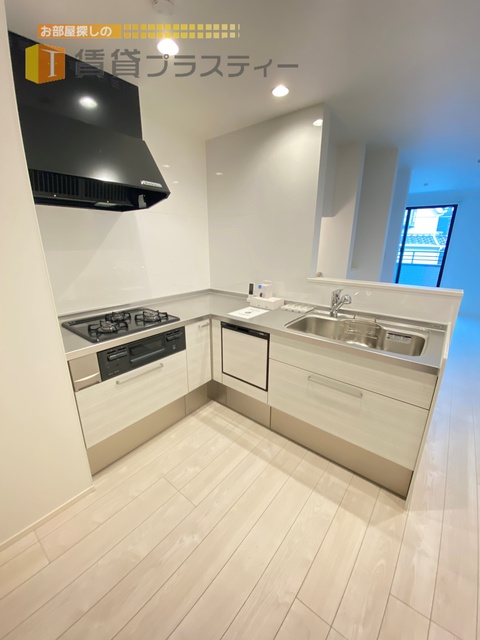 キッチン　食洗器付きのＬ字キッチンです。