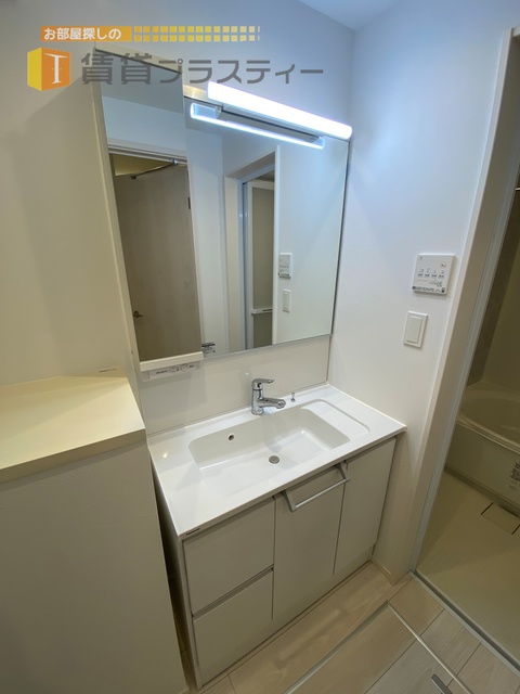 洗面設備　朝の支度がはかどります