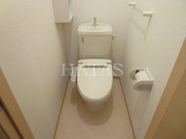 トイレ　同物件別部屋です。